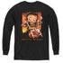 BETTY BOOP/SUNSET RIDER - YOUTH LONG SLEEVE TEE - BLACK