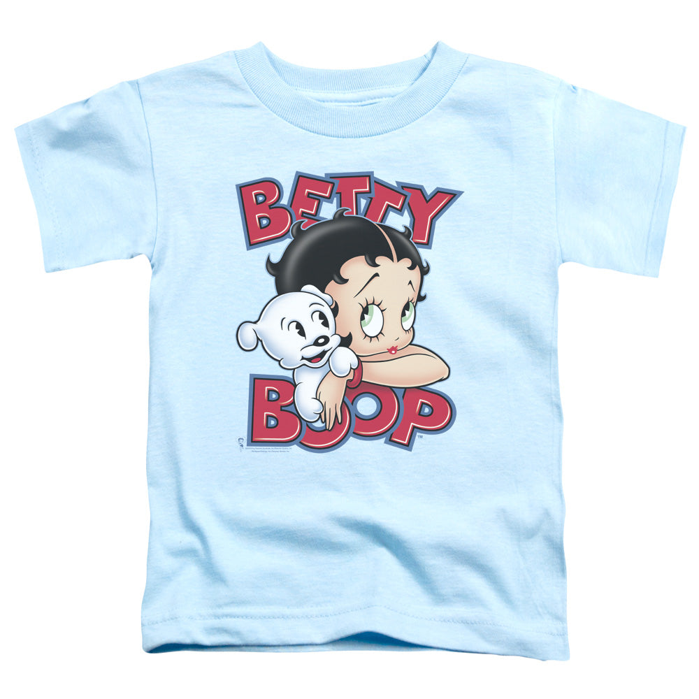BETTY BOOP/FOREVER FRIENDS - S/S TODDLER TEE - LIGHT BLUE
