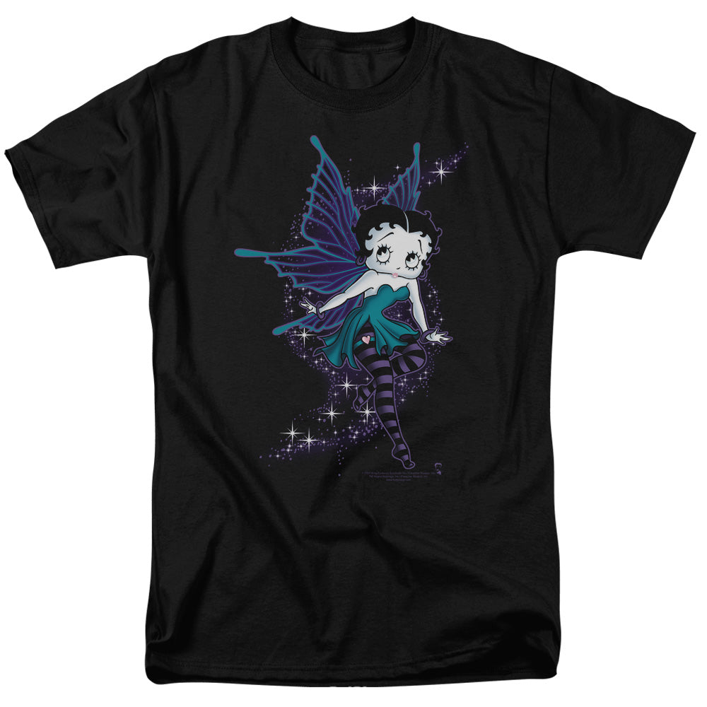 BETTY BOOP/SPARKLE FAIRY - S/S ADULT 18/1 - BLACK