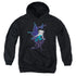 BETTY BOOP/SPARKLE FAIRY - YOUTH PULLOVER HOODIE - BLACK