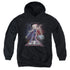 BETTY BOOP/POP STAR - YOUTH PULLOVER HOODIE - BLACK