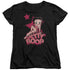 BETTY BOOP/SEXY STAR - S/S WOMENS TEE - BLACK