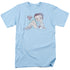 BETTY BOOP/VINTAGE PIN PUP - S/S ADULT 18/1 - LIGHT BLUE