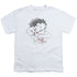 BETTY BOOP/VINTAGE WINK - S/S YOUTH 18/1 - WHITE
