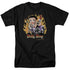 BETTY BOOP/BIKER FLAMES BOOP - S/S ADULT 18/1 - BLACK