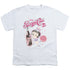 BETTY BOOP/BOOPSI COLA - S/S YOUTH 18/1 - WHITE