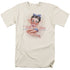 BETTY BOOP/STARS AND STRIPES FOREVER - S/S ADULT 18/1 - CREAM