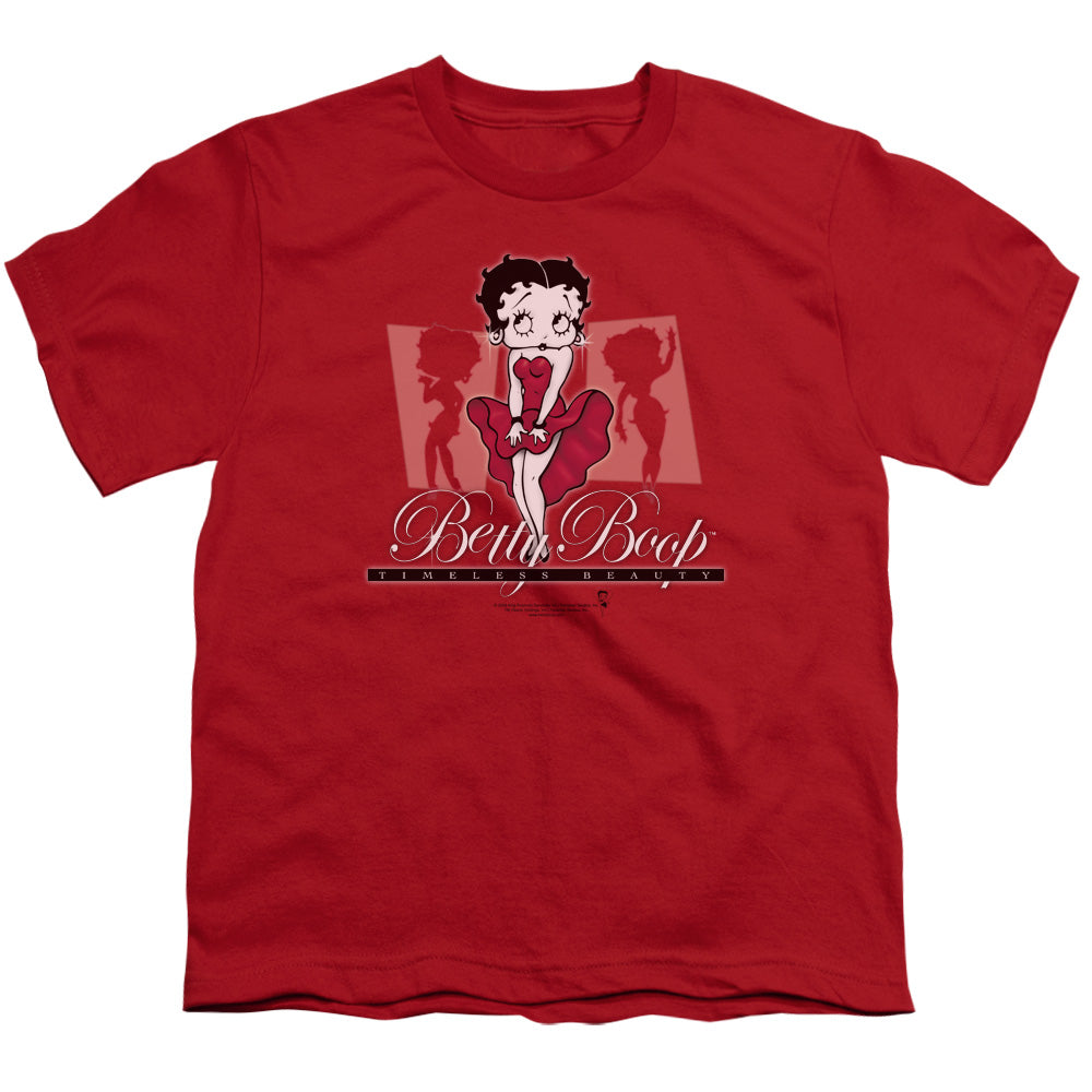 BETTY BOOP/TIMELESS BEAUTY - S/S YOUTH 18/1 - RED