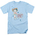 BETTY BOOP/HOT AND SPICY COWGIRL - S/S ADULT 18/1 - LIGHT BLUE