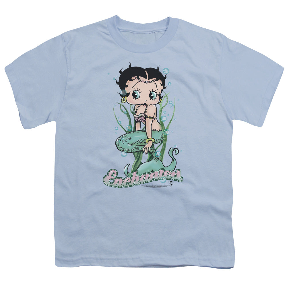 BETTY BOOP/ENCHANTED BOOP - S/S YOUTH 18/1 - LIGHT BLUE