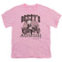 BETTY BOOP/BETTYS MOTORCYCLES - S/S YOUTH 18/1 - PINK