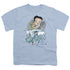 BETTY BOOP/I BELIEVE IN ANGELS - S/S YOUTH 18/1 - LIGHT BLUE