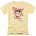 BETTY BOOP/FABOOPLOUS! - S/S ADULT 18/1 - BANANA