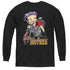 BETTY BOOP/NOT YOUR AVERAGE MOTHER - YOUTH LONG SLEEVE TEE - BLACK