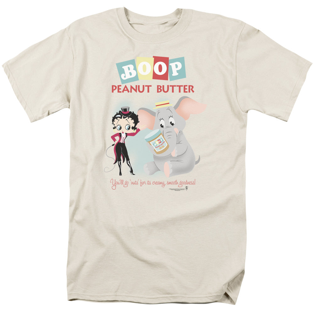 BETTY BOOP/BOOP PEANUT BUTTER - S/S ADULT 18/1 - CREAM