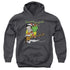 BETTY BOOP/CHIMNEY - YOUTH PULLOVER HOODIE - CHARCOAL