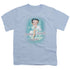 BETTY BOOP/BATHING BEAUTY - S/S YOUTH 18/1 - LIGHT BLUE