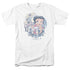 BETTY BOOP/ALOHA - S/S ADULT 18/1 - WHITE