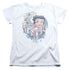 BETTY BOOP/ALOHA - S/S WOMENS TEE - WHITE