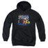 BETTY BOOP/HOT ROD BOOP - YOUTH PULLOVER HOODIE - BLACK