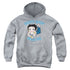 BETTY BOOP/JEAN CO - YOUTH PULLOVER HOODIE - ATHLETIC HEATHER