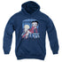 BETTY BOOP/MOONLIGHT - YOUTH PULLOVER HOODIE - NAVY