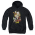 BETTY BOOP/STAR PRINCESS - YOUTH PULLOVER HOODIE - BLACK