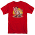 BETTY BOOP/SURF - S/S ADULT 18/1 - RED