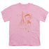 BETTY BOOP/OUI OUI - S/S YOUTH 18/1 - PINK