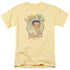 BETTY BOOP/LIFES A BEACH - S/S ADULT 18/1 - BANANA