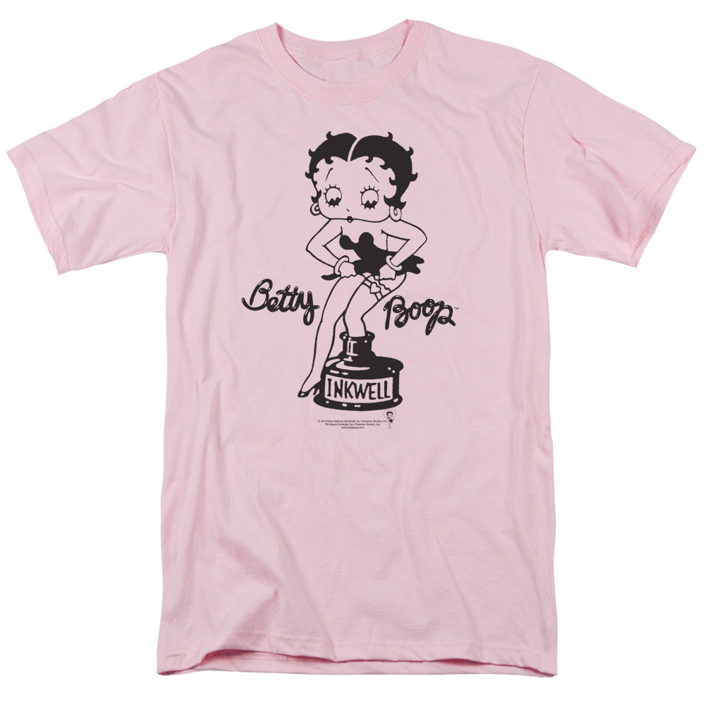 BETTY BOOP/INKWELL - S/S ADULT 18/1 - PINK