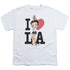 BETTY BOOP/I HEART LA - S/S YOUTH 18/1 - WHITE