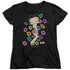 BETTY BOOP/TRIPPLE XO - S/S WOMENS TEE - BLACK