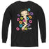 BETTY BOOP/TRIPPLE XO - YOUTH LONG SLEEVE TEE - BLACK
