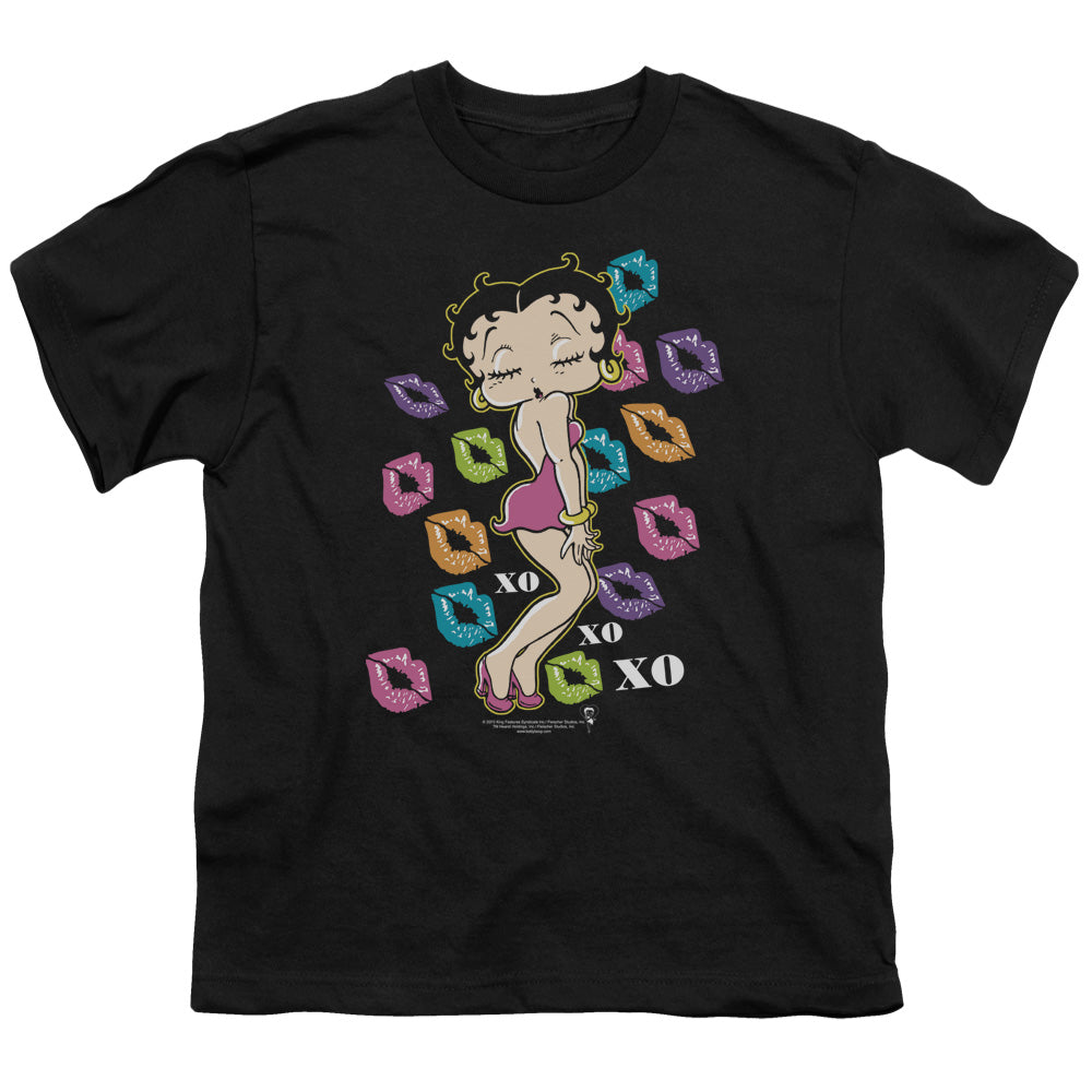 BETTY BOOP/TRIPPLE XO - S/S YOUTH 18/1 - BLACK