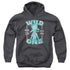 BETTY BOOP/WILD ONE - YOUTH PULLOVER HOODIE - CHARCOAL