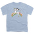 BETTY BOOP/UNICORN & RAINBOWS - S/S YOUTH 18/1 - LIGHT BLUE