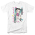 BETTY BOOP/BOOPING 80S STYLE - S/S ADULT 18/1 - WHITE