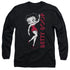 BETTY BOOP/CLASSIC - L/S ADULT 18/1 - BLACK