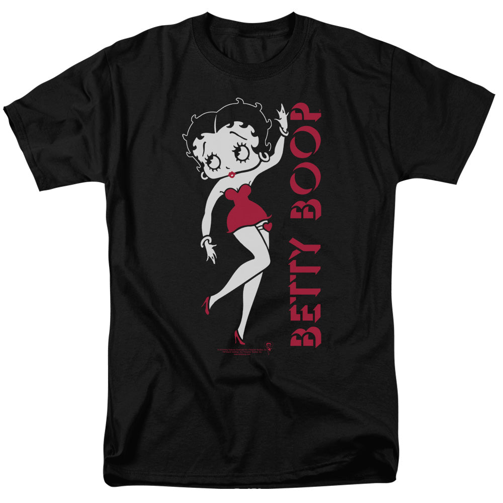 BETTY BOOP/CLASSIC - S/S ADULT 18/1 - BLACK