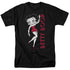 BETTY BOOP/CLASSIC - S/S ADULT 18/1 - BLACK