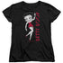 BETTY BOOP/CLASSIC - S/S WOMENS TEE - BLACK