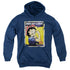 BETTY BOOP/POWER - YOUTH PULLOVER HOODIE - NAVY