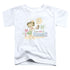 BETTY BOOP/HOT IN HAWAII - S/S TODDLER TEE - WHITE