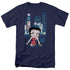BETTY BOOP/SQUARE - S/S ADULT 18/1 - NAVY