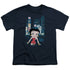 BETTY BOOP/SQUARE - S/S YOUTH 18/1 - NAVY