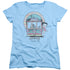 BETTY BOOP/BETTYS TROLLEY - S/S WOMENS TEE - LIGHT BLUE