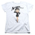 BETTY BOOP/ARMY BOOP - S/S WOMENS TEE - WHITE