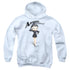 BETTY BOOP/ARMY BOOP - YOUTH PULLOVER HOODIE - WHITE