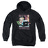 BETTY BOOP/CONNECTED - YOUTH PULLOVER HOODIE - BLACK